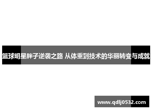 篮球明星胖子逆袭之路 从体重到技术的华丽转变与成就